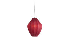 Hanging lamp Ø31x38 cm VERITA burgundy