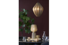 Hanglamp Ø31x38 cm VERITA brons-bruin