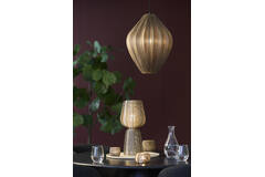 Hanglamp Ø36x44 cm VERITA brons-bruin