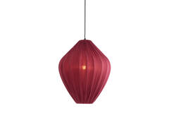 Hanging lamp Ø47x55 cm VERITA burgundy