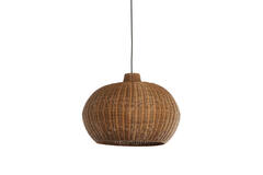 Hanglamp Ø55x40,5 cm MELZOR rotan donker bruin