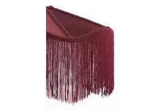 Hanging lamp Ø40x26 cm TIFFANY velvet burgundy