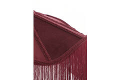 Hanging lamp Ø40x26 cm TIFFANY velvet burgundy
