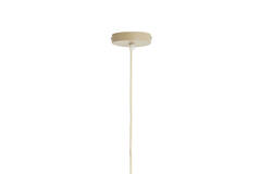 Hanging lamp Ø51x48 cm ESMIRIA natural+olive green