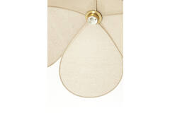 Hanging lamp Ø50x28 cm LAVRIRIA natural+wood