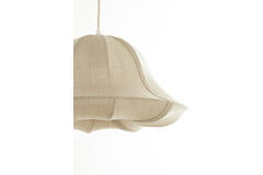 Hanging lamp Ø40x21 cm IRAVELLE natural