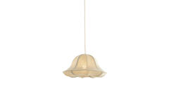 Hanging lamp Ø40x21 cm IRAVELLE natural