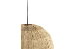 Hanging lamp Ø60x60 cm JUNNA jute natural