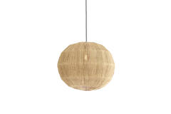 Hanging lamp Ø60x60 cm JUNNA jute natural