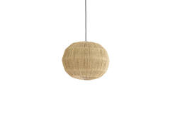 Hanging lamp Ø50x50 cm JUNNA jute natural
