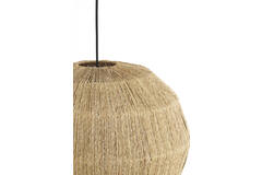 Hanging lamp Ø50x50 cm JUNNA jute natural