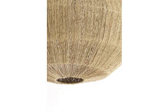 Hanging lamp Ø50x50 cm JUNNA jute natural