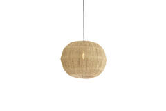 Hanging lamp Ø50x50 cm JUNNA jute natural