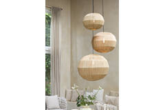Hanging lamp Ø40x40 cm JUNNA jute natural