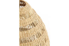 Hanging lamp Ø47x46 cm SOLUNA seagrass natural