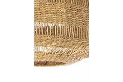 Hanging lamp Ø47x46 cm SOLUNA seagrass natural