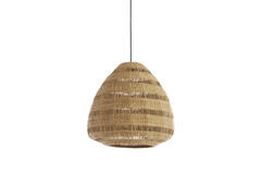 Hanging lamp Ø56x55 cm SOLUNA seagrass natural