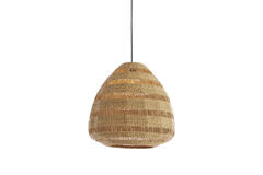 Hanging lamp Ø56x55 cm SOLUNA seagrass natural