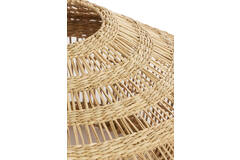 Hanging lamp Ø64x26 cm OWANA seagrass natural