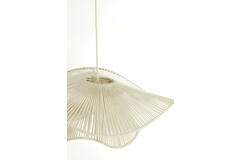 Hanging lamp Ø80x22 cm ELCKA cream