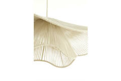 Hanging lamp Ø80x22 cm ELCKA cream