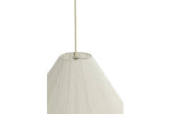 Hanging lamp Ø35x28 cm SARELLA paper white