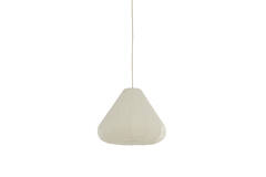 Hanging lamp Ø45x36 cm SARELLA paper white