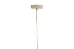 Hanging lamp Ø45x36 cm SARELLA paper white