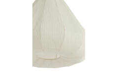 Hanging lamp Ø45x36 cm SARELLA paper white