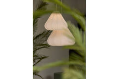 Hanging lamp Ø45x36 cm SARELLA paper white