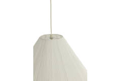 Hanging lamp Ø57x45 cm SARELLA paper white