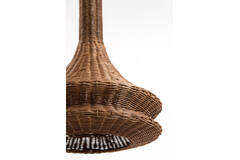 Hanging lamp Ø42,5x56 cm NEMZOR rattan brown
