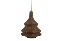 Hanging lamp Ø52x66,5 cm NEMZOR rattan brown