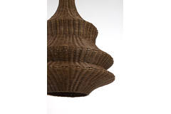 Hanging lamp Ø52x66,5 cm NEMZOR rattan brown