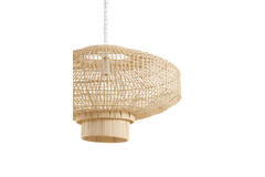 Hanging lamp Ø60x33,5 cm PALDOR rattan natural