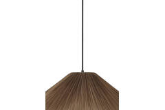 Hanging lamp Ø60x25 cm MEALHA bronze-brown