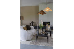 Hanging lamp Ø60x25 cm MEALHA bronze-brown