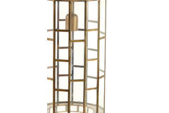 Hanging lamp Ø24x45 cm SØSTRENE antique bronze+glass