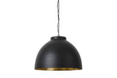 Hanging lamp Ø60x42 cm KYLIE black-gold