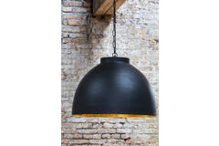 Hanging lamp Ø60x42 cm KYLIE black-gold
