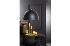 Hanging lamp Ø60x42 cm KYLIE black-gold