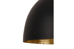 Hanging lamp Ø60x42 cm KYLIE black-gold