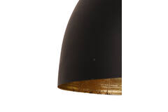 Hanging lamp Ø60x42 cm KYLIE black-gold