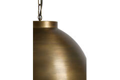 Hanging lamp Ø60x42 cm KYLIE raw old bronze