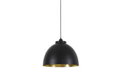 Hanglamp Ø45x32 cm KYLIE zwart-goud
