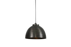 Hanging lamp Ø45x32 cm KYLIE dark raw nickel