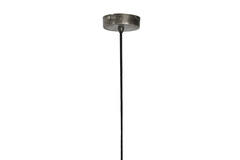 Hanging lamp Ø45x32 cm KYLIE dark raw nickel