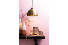 Hanglamp Ø45x32 cm KYLIE ruw oud brons