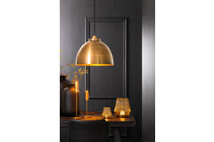 Hanglamp Ø45x32 cm KYLIE ruw oud brons