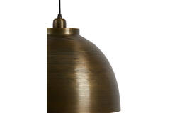Hanglamp Ø45x32 cm KYLIE ruw oud brons